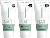Naïf - Verzorgende Shampoo Voordeelset - Baby's en Kinderen - met Natuurlijke Ingrediënten - 3x200ml
