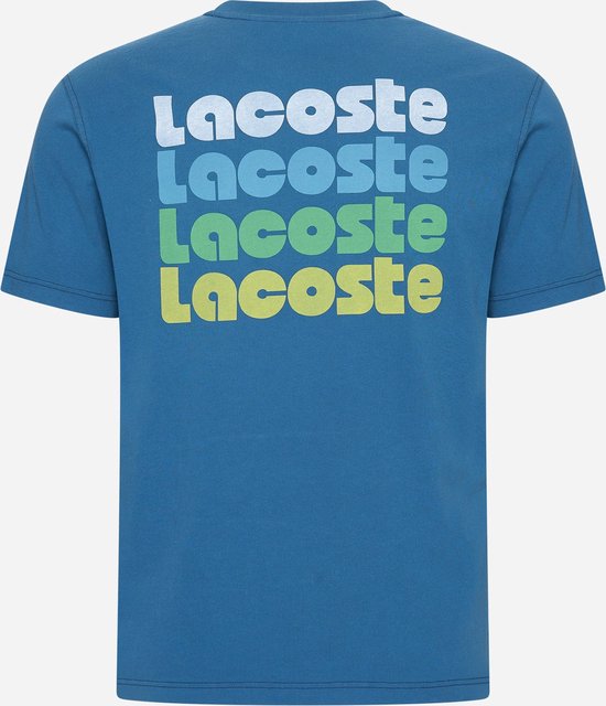 Lacoste Lacoste backprint tee - globe