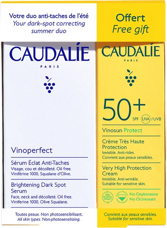 CAUDALIE - Vinoperfect Zomerduo tegen vlekken - 2 st - SPF 50