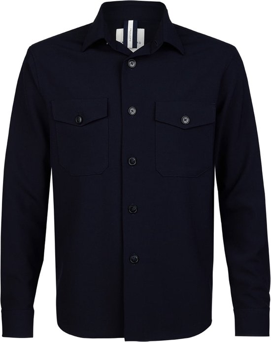 Profuomo - Surchemise Tech Navy - Homme - Taille L - Coupe moderne