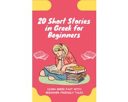 Omslag van lingoXpress Greek Series - 20 Short Stories in Greek for Beginners