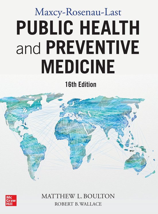 Maxcy-Rosenau-Last Public Health and Preventive Medicine: Si ... - cover