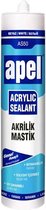 Acrylaatkit wit -500g - Sealing kit voor het afdichten van voegen, needles, kieren en scheuren