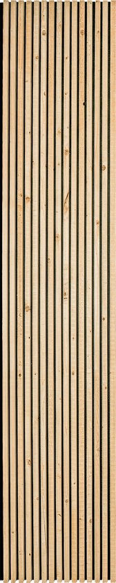 Woodschpanel Sawn Spruce 300 | Akupanel van gerecycled ECHT hout en vilt | NL hout en in NL geproduceerd | Geluidsdempend | Muurdecoratie | Wanddecoratie
