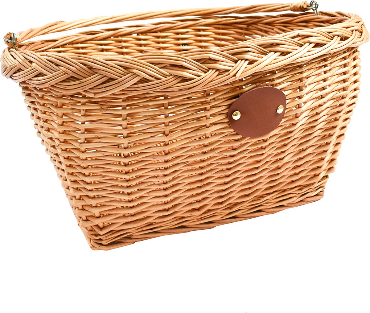 Bol.com Rieten fietsmand stuurhouder aanbieding