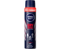 Nivea - Deospray - Men - Dry Impact - 48 Uur Lang Werkend - 250 ml