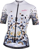 Nalini Dames Fietsshirt korte mouwen - wielrenshirt Multi - FUNNY LADY JERSEY Mosaic - XS