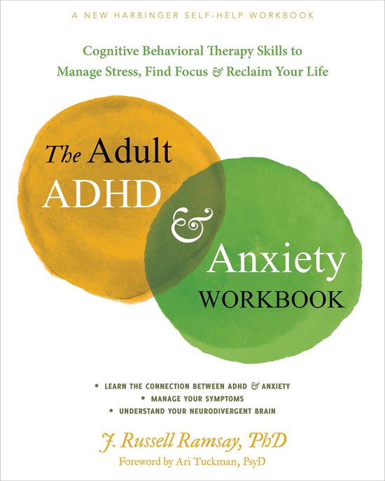 The Adult ADHD and Anxiety Workbook - cover
