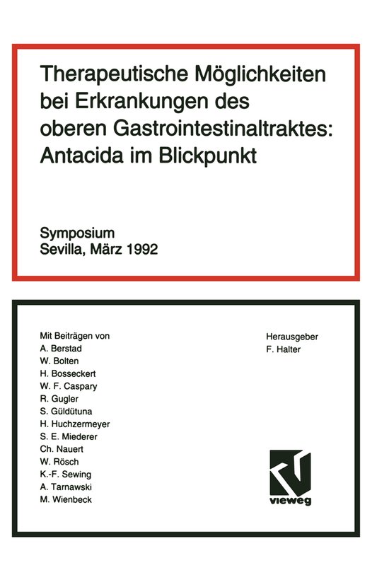 Therapeutische Möglichkeiten Bei Erkrankungen Des Oberen Gastrointestinaltraktes: Antacida Im Blickpunkt