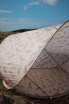 Konges Sløjd Beach Tent Pop Up Shelter - Strandtent - Tent - Anti UV - Tiger