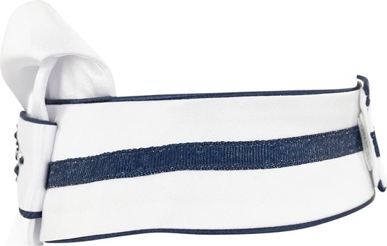Foto: Anky plastron anky stone deluxe wit blauw