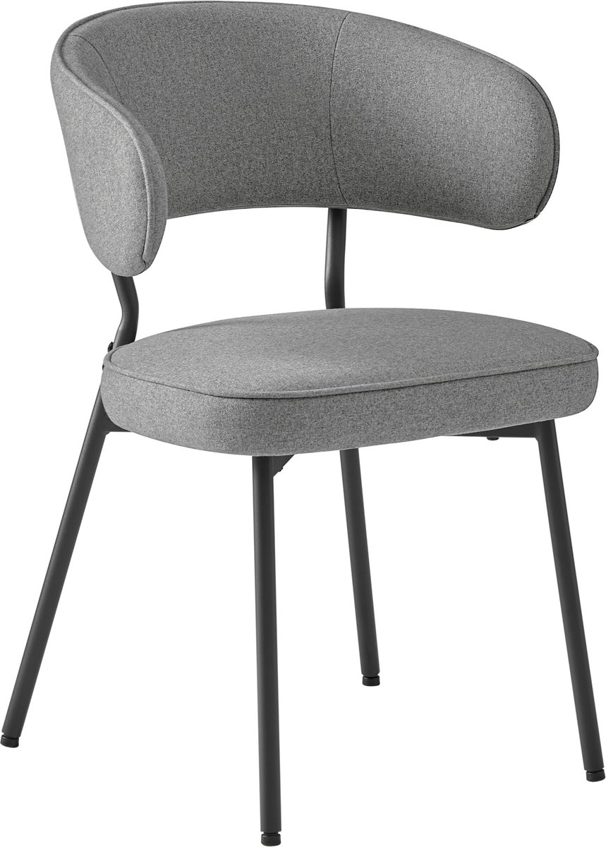 Eetkamerstoelen lederlook set van 2 Rocky - Burgundy kopen? - Dami Living