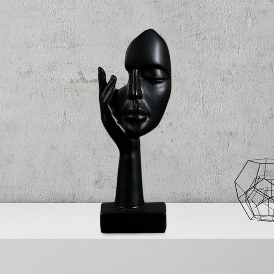Creatieve Eenvoudige Kleurrijke Vrouwelijke Gezicht Art Standbeeld Denker Dame Sculptuur Abstract Karakter Craft Ornament Thuis Ornament Modern Kantoor Slaapkamer Studie Studio Ornament Creatieve Eenvoudige Kleurrijke Vrouwelijke Gezicht Art Standbeeld Denker Dame Sculptuur Abstract Karakter Craft Ornament Thuis Ornament Modern Kantoor Slaapkamer Studie Studio Ornament