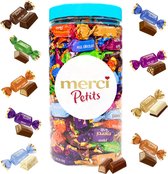 merci Petits chocolade mix - in herbruikbare bokaal - chocolade cadeau - 700g