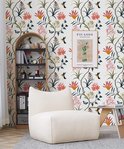 CiCiwind Zelfklevende Tapete, 44 cm × 10 m, wit, meubelfolie
