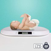 Elektronische weegschaal voor kinderen en baby's met lcd-display - tot 20 kg - Automatische uitschakeling