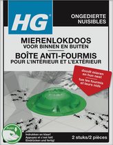 HG boîte à appâts pour fourmis pour intérieur et extérieur - 2 x 2 pièces