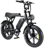 Vilolux® - V8 - Hydraulische Remmen - 2024 Model - Rijklaar - Elektrische Fatbike - Fatbikes - E-Bike - Cruise Functie - 25 km/u - 250W - 7 Versnellingen - Voetsteunen - 1 Jaar Garantie - Zwart - Legaal