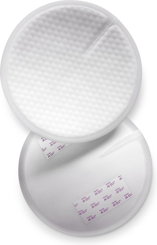 Philips Avent Zoogcompressen – 60 stuks – Voorkomt doorlekken