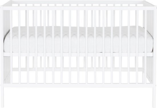 Puck Ledikant Element Beuken Wit 60x120 cm