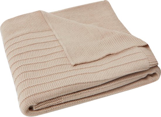 Jollein Baby Deken Ledikant Pure Knit - Nougat