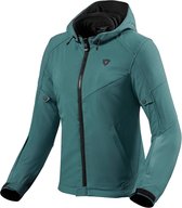 REV'IT! Jacket Afterburn H2O Ladies Dark Green 44 - Maat - Jas