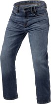 REV'IT! Jeans Lombard 3 RF Mid Blue Stone L32/W33 - Maat - Broek