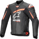 Alpinestars Gp Plus R V4 Airflow Leather Jacket Black Red Fluo White 54 - Maat - Jas
