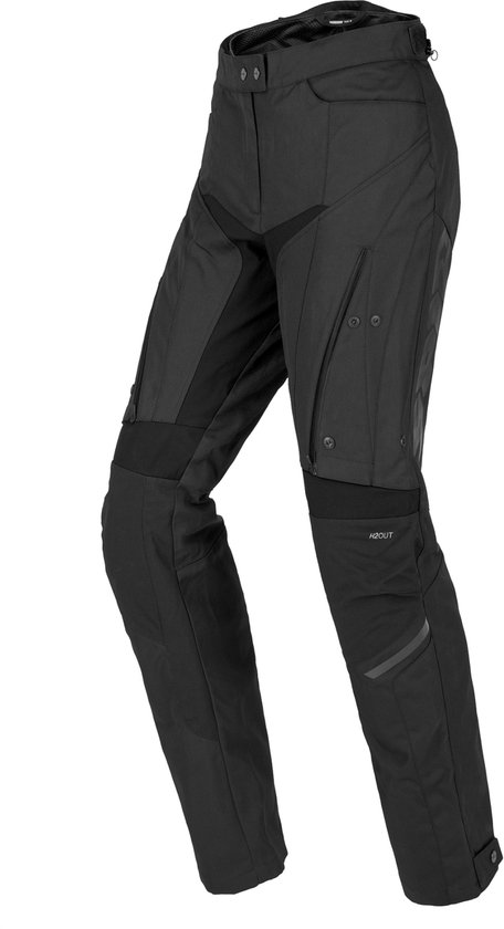 Spidi 4 Season Evo Short Dames Zwart Motorbroek - Maat S - Broek