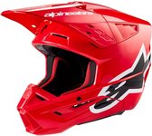 Alpinestars S-M5 Corp Helmet Ece 22.06 Bright Red Glossy M - Maat M - Helm