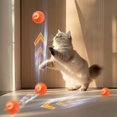 Dieren Speelgoed - Huisdieren - Dieren Speeltjes - Zelfrollende Bal - Honden Speelgoed - Katten Speelgoed - Interactieve Speelgoed Voor Dieren - Active Rolling Ball Dog - Self-rolling Ball - Pet Toy - Oranje - Orange -
