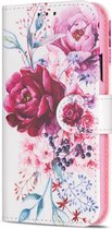 Print Hoesje geschikt voor Samsung Galaxy A55 5G hoesje/book case met pasjeshouder hoge kwaliteit Kleur (2)