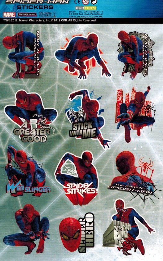 Stickers Spiderman