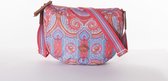 Oilily Paisley City Shoulder Bag Hot Coral