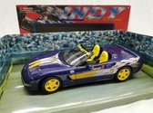 Chevrolet Corvette "Pacecar Indianapolis 500" Paars / Geel 1-18 Maisto