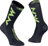 Northwave Extreme Air Socks Black/Lime Fluo L (44-47)