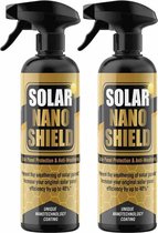 Solar Nano Shield- reiniging- zonnepanelen - energie-efficiëntie  - onderhoud