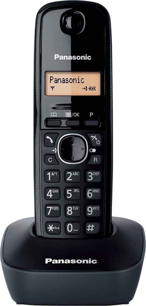 PANASONIC KX-TG1611 Mono Zwart