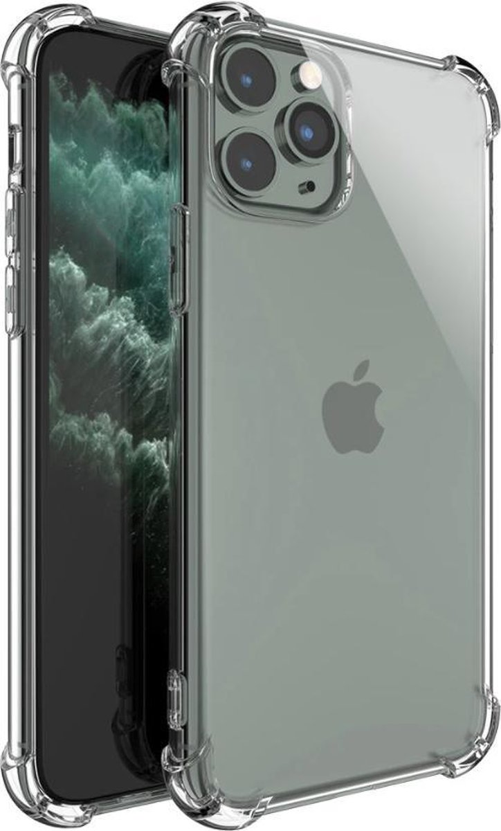 MG Case – Apple iPhone 11 Pro Max – Transparant – Shock Proof – Stevige Randen – Anti Shock – TPU – Slim Design – Premium Case