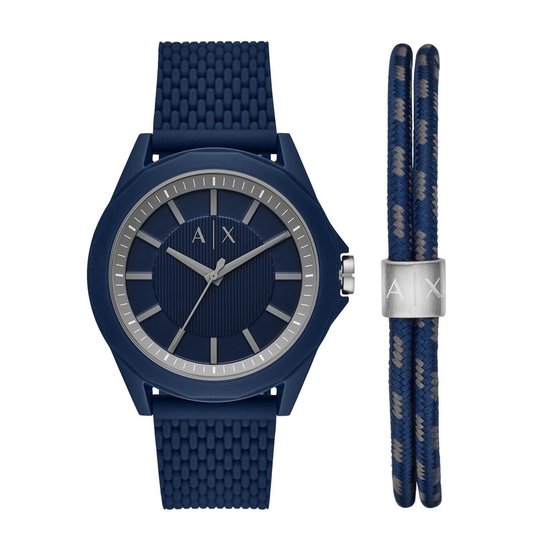 Armani Exchange Heren Horloge Giftset AX7118 | bol.com