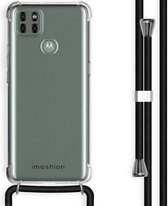 iMoshion Backcover met koord Motorola Moto G9 Power hoesje - Zwart