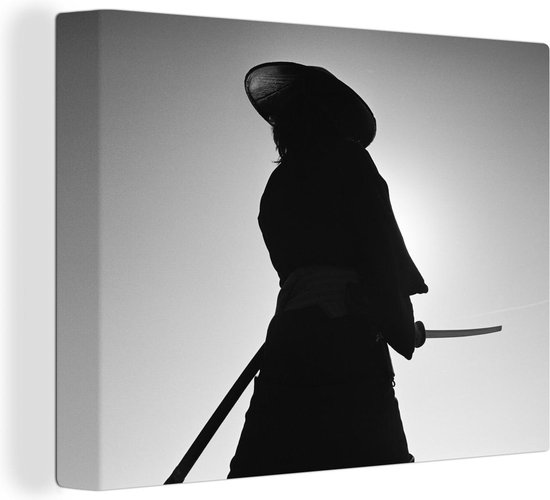 Conception D'un Guerrier Samouraï Avec Une Armure Reliée à Une Chaîne
