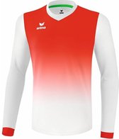 Erima Leeds Shirt Lange Mouw Wit-Rood Maat M