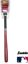 Franklin houten baseball bat met 'soft strike' baseball - roze/wit