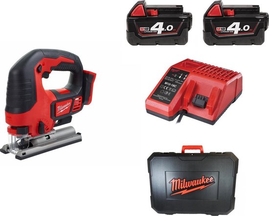 MILW decoupeerzaag (accu), accuspanning 18V, accucapaciteit 4Ah