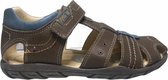 Primigi velcro gesloten lederen sandalen 31711 bruin petrol mt 33