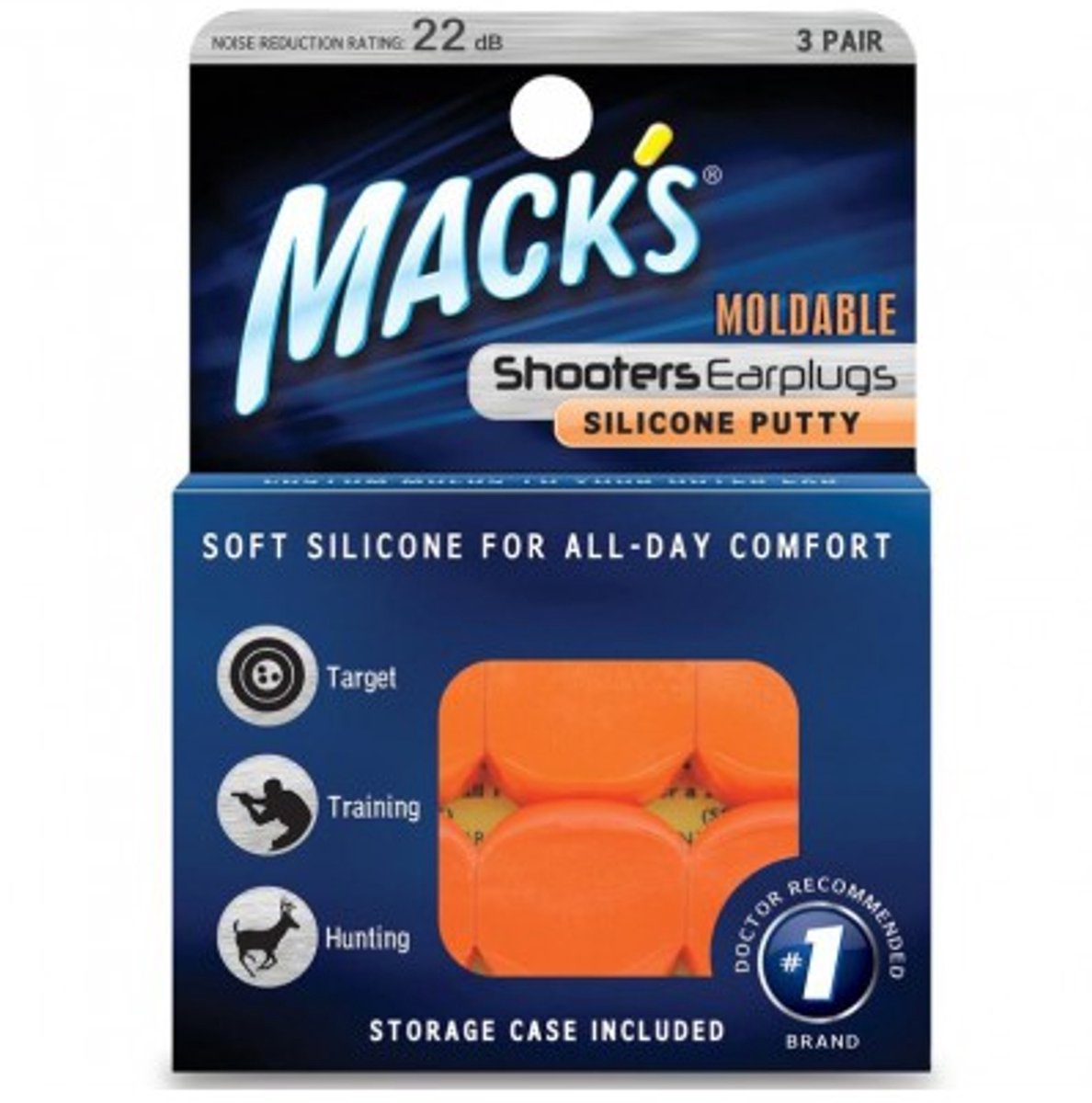 Mack's Shooter Moldable Orange