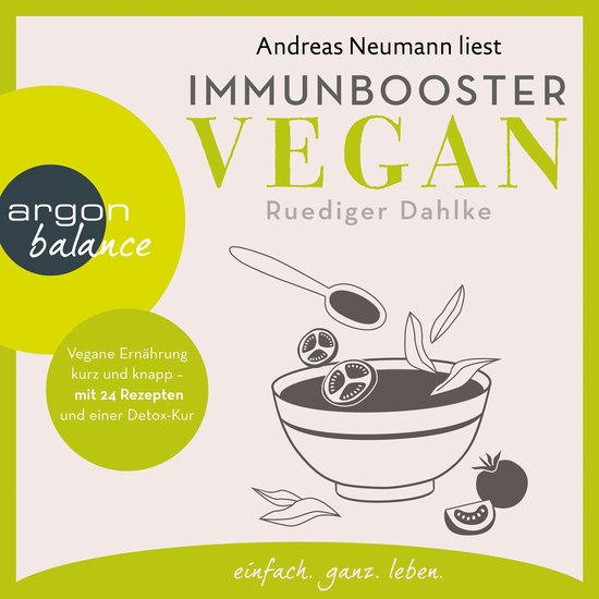 Immunbooster vegan - Vegane Ernährung kurz und knapp - mit  ... - cover