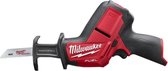 Milwaukee M12 CHZ-0 12V Li-Ion accu reciprozaag body - snelwissel - koolborstelloos