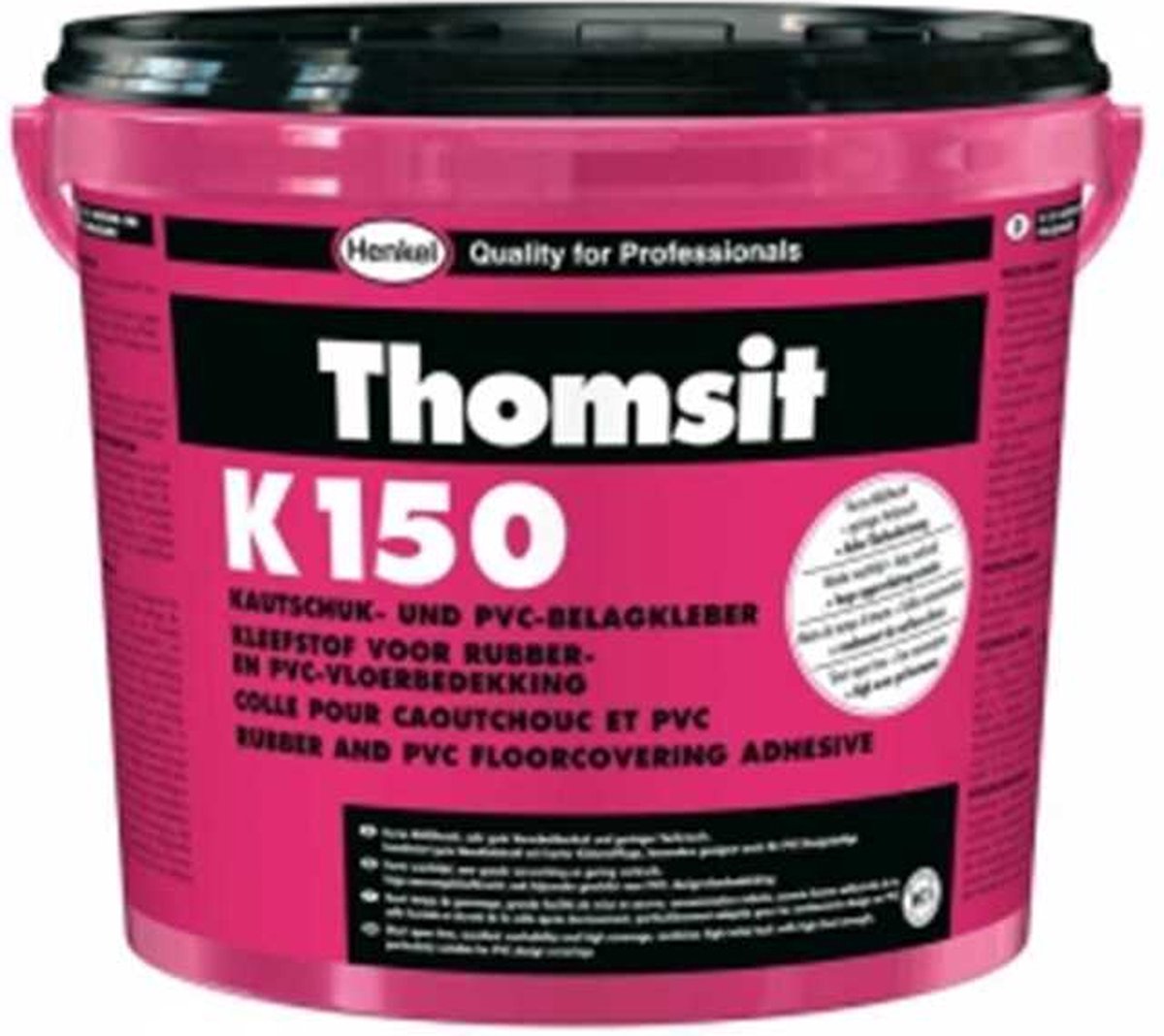 Thomsit K 150 - Kleefstof voor Rubber-en PVC bedekking - 14KG